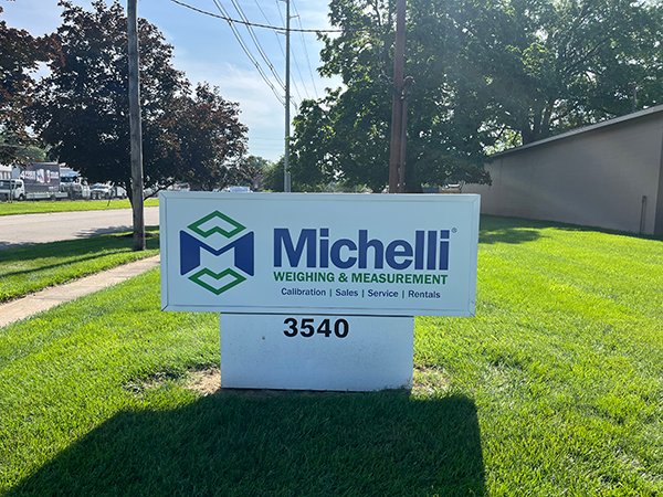 Michelli Louisville Calibration Lab Sign